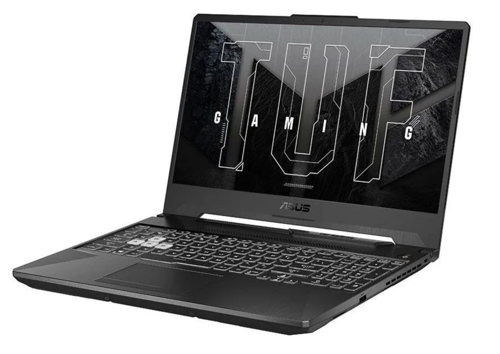 ASUS TUF Gaming A15 FA506NC-HN101 Игровой ноутбук 15.6", AMD Ryzen 5 7535HS, RAM 16 ГБ, SSD 512 ГБ, NVIDIA GeForce RTX 3050 для ноутбуков (4 Гб), Без системы, (90NR0JF7-M008C0)