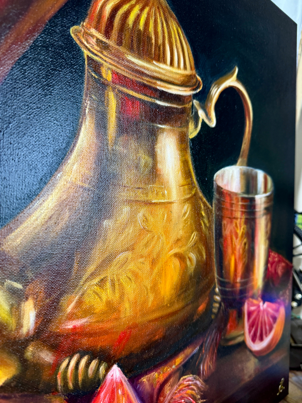 Картина «Восточные мотивы» | Холст, масло 70х50 см | Художница Ефимова Ольга