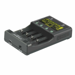Умная зарядка для батареек LiitoKala Lii-500S, зарядка для AAA AA 18650 21700 26650 20700 18350 26700