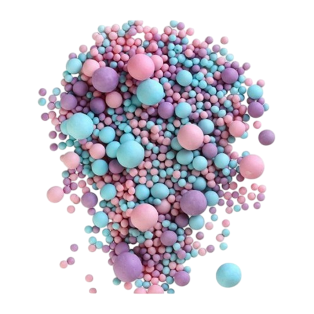 Посыпка "Драже из глазури" (голубое/сиреневое/розовое) 50г