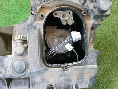 Битая Фара правая Mercedes GLC X253 (2015-2019) LED