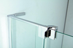 Душевой уголок Cezares Slider 90x80 SLIDER-AH-2-70/80-80/90-BR-NERO профиль Черный матовый стекло бронзовое