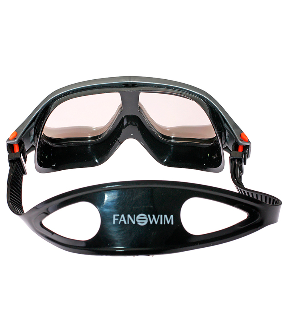 Очки-маска для плавания FanSwim T48 зеркальные линзы