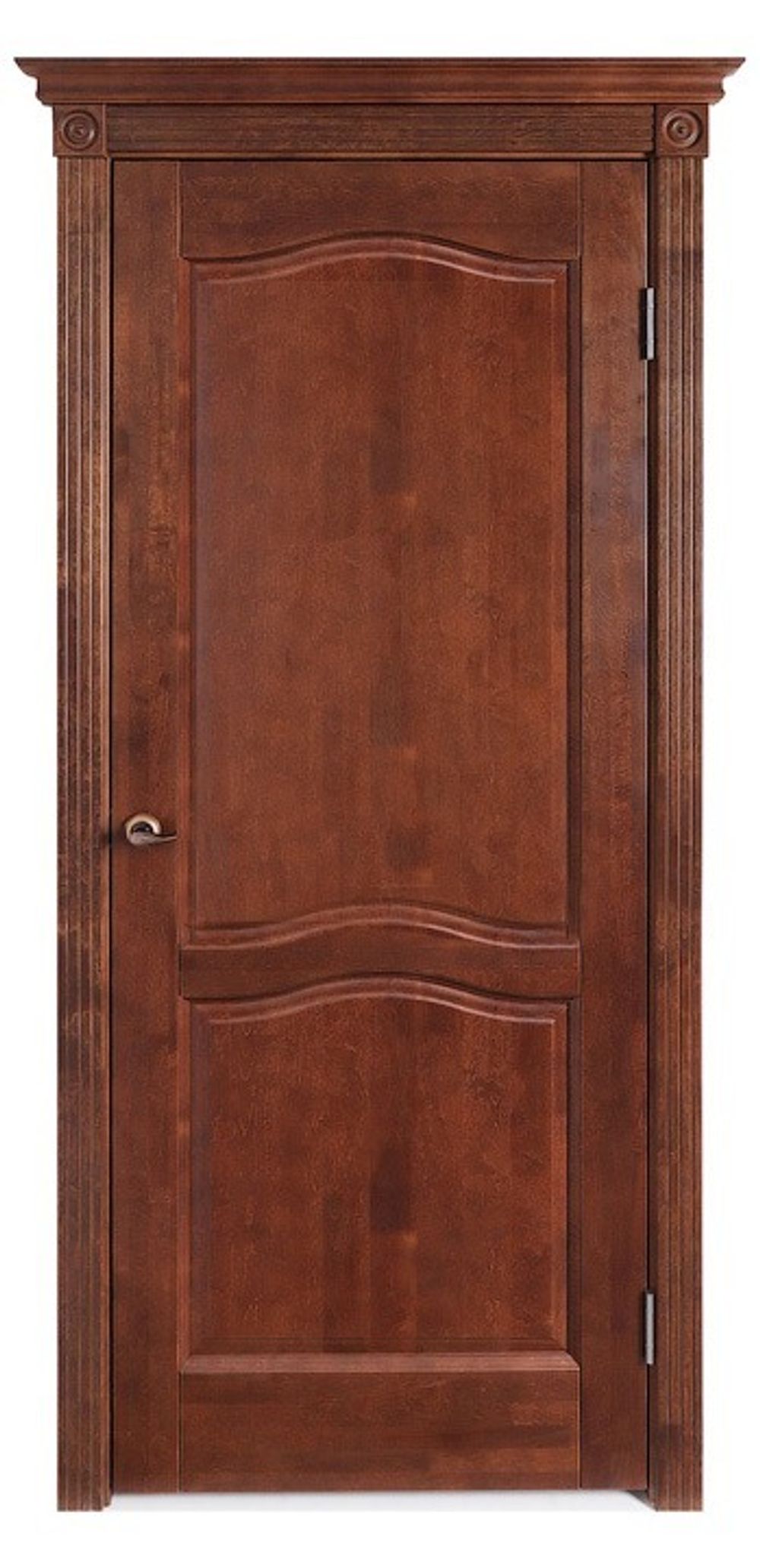 Межкомнатная дверь Vilario Лео античный орех гладь