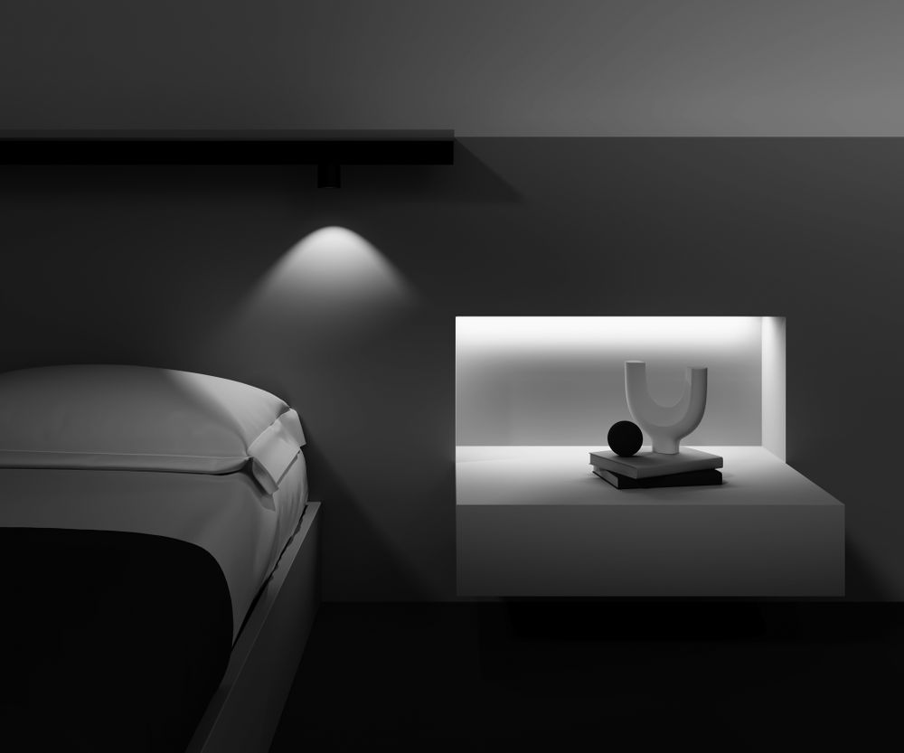 Трековый светильник светодиодный Maytoni Exility   TR132-2-7W3K-B