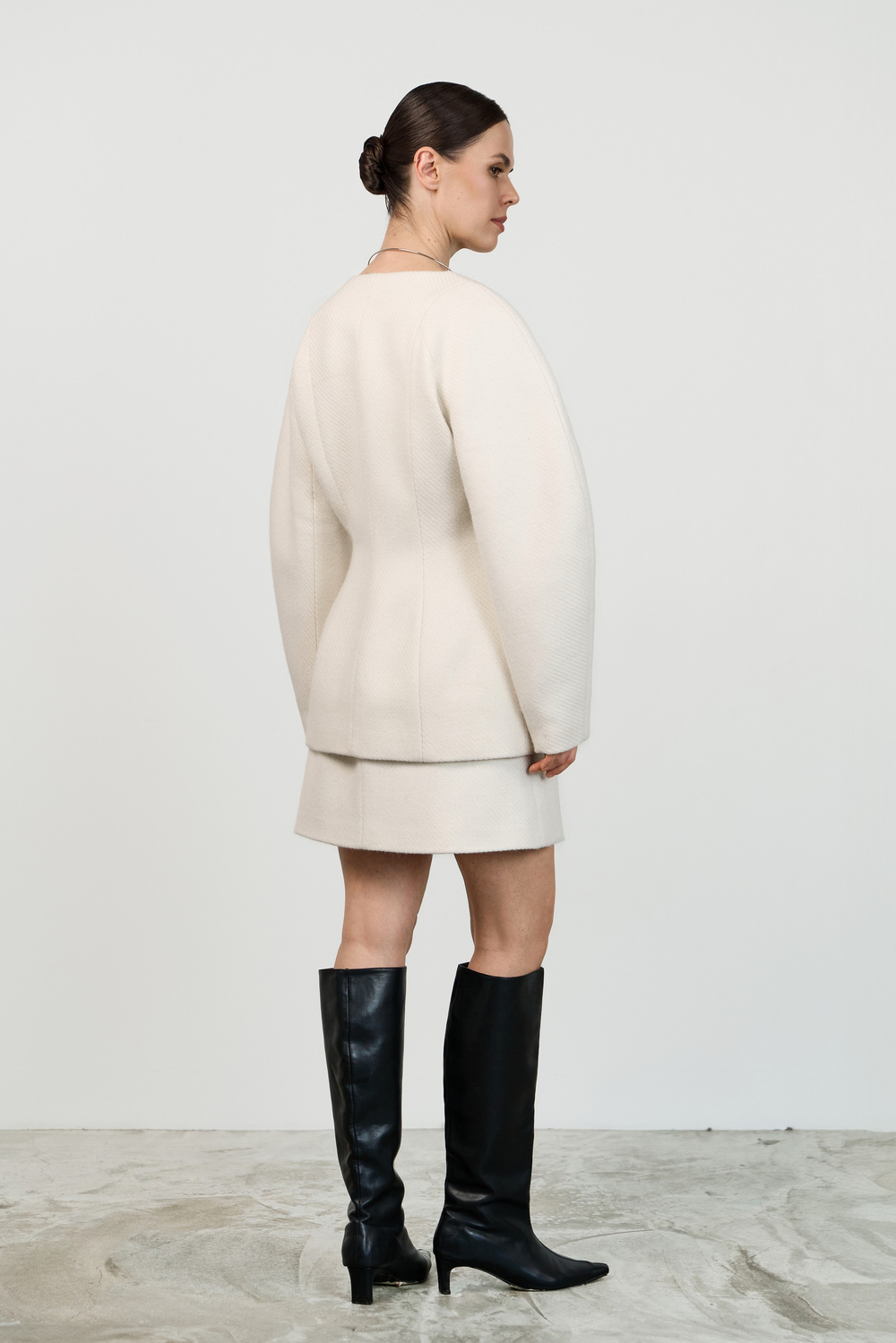 Юбка трапеция мини