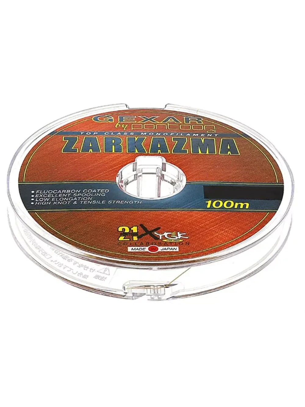 Леска монофильная Gexar Zarkazma 0,28 мм 3 шт по 100 м