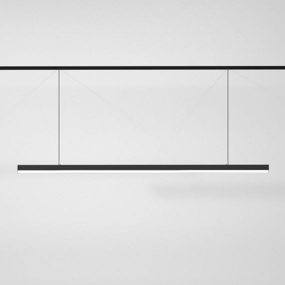 Подвесной трековый светодиодный светильник Elektrostandard Slim Magnetic Milo 85106/01 40W 4000K черный a064803