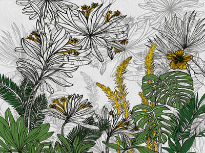 Дизайнерские обои Wall Street Zoo