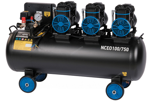 NORDBERG (NCEO100/750) Компрессор безмасляный 380 В, ресивер 100 л, 750 л/мин