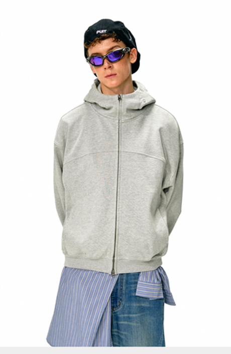 Худи Nothomme Zipper face Heavyweight 400g hoodie