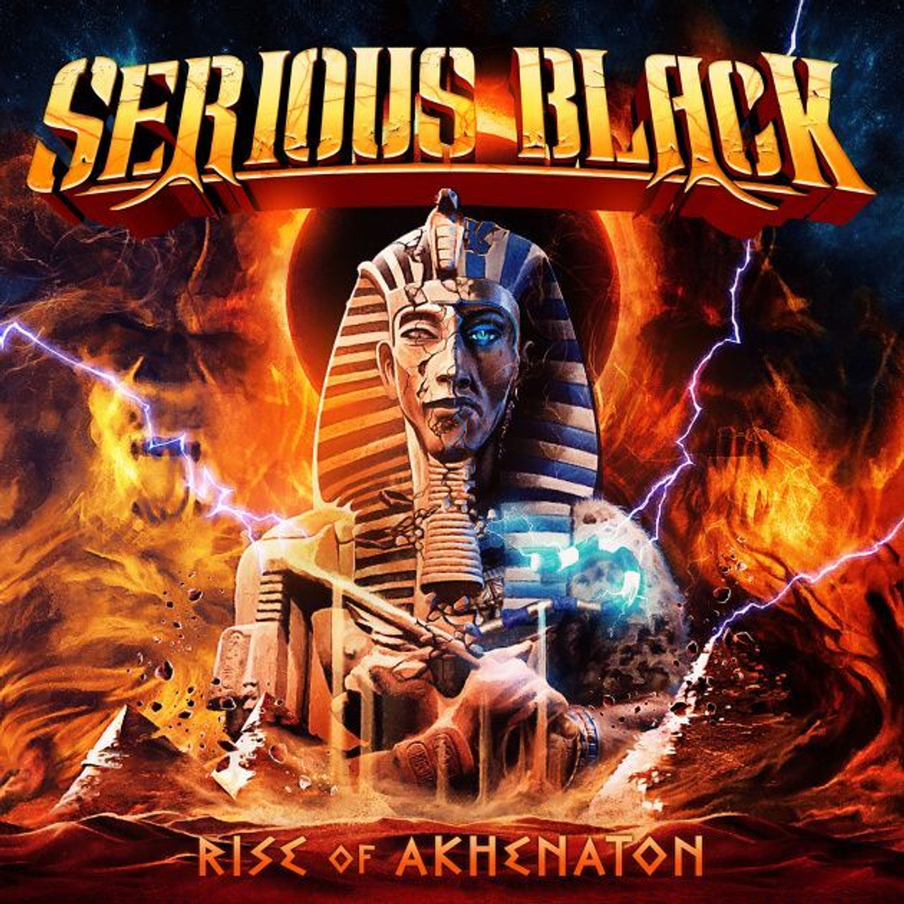 SERIOUS BLACK - Rise Of Akhenaton 2024, музыкальный компакт диск