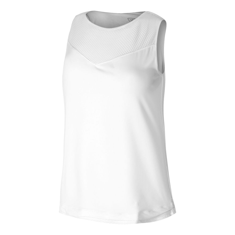 Женская теннисная майка Limited Sports Taba Tank Top Women - White, Grey