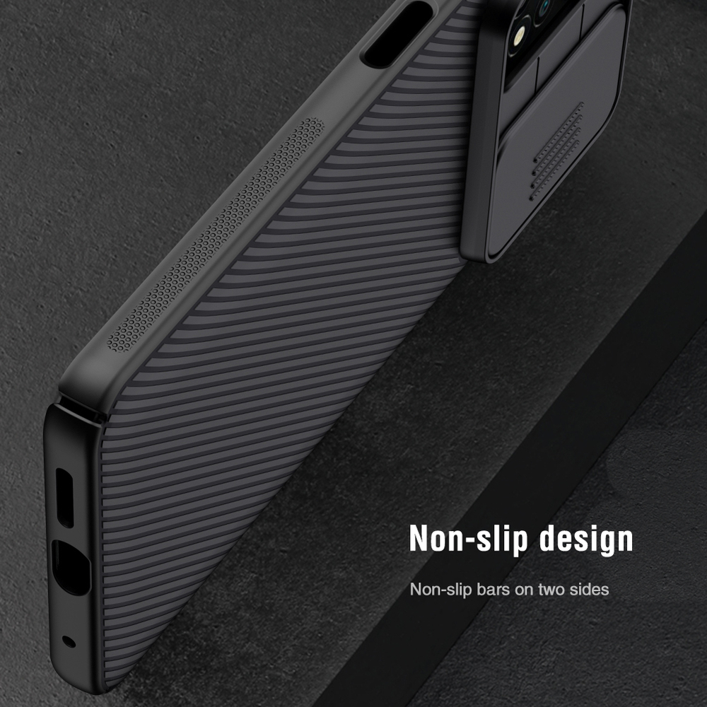 Чехол для смартфона Xiaomi Redmi Note 11S от Nillkin серии CamShield Case с защитной крышкой для задней камеры