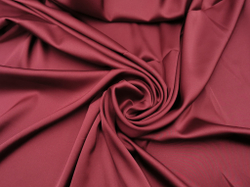 Атлас-стрейч, эластичный, бельевой, бордо
