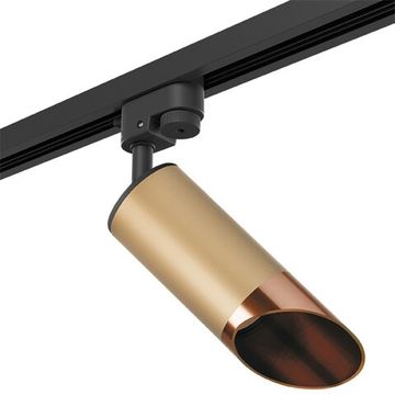 Трековый светильник однофазный 1*GU10 R1T440130 золото/медь Rullo Lightstar
