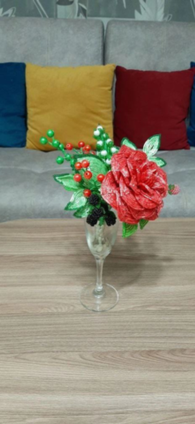 Ноктюрн из бисера 30см