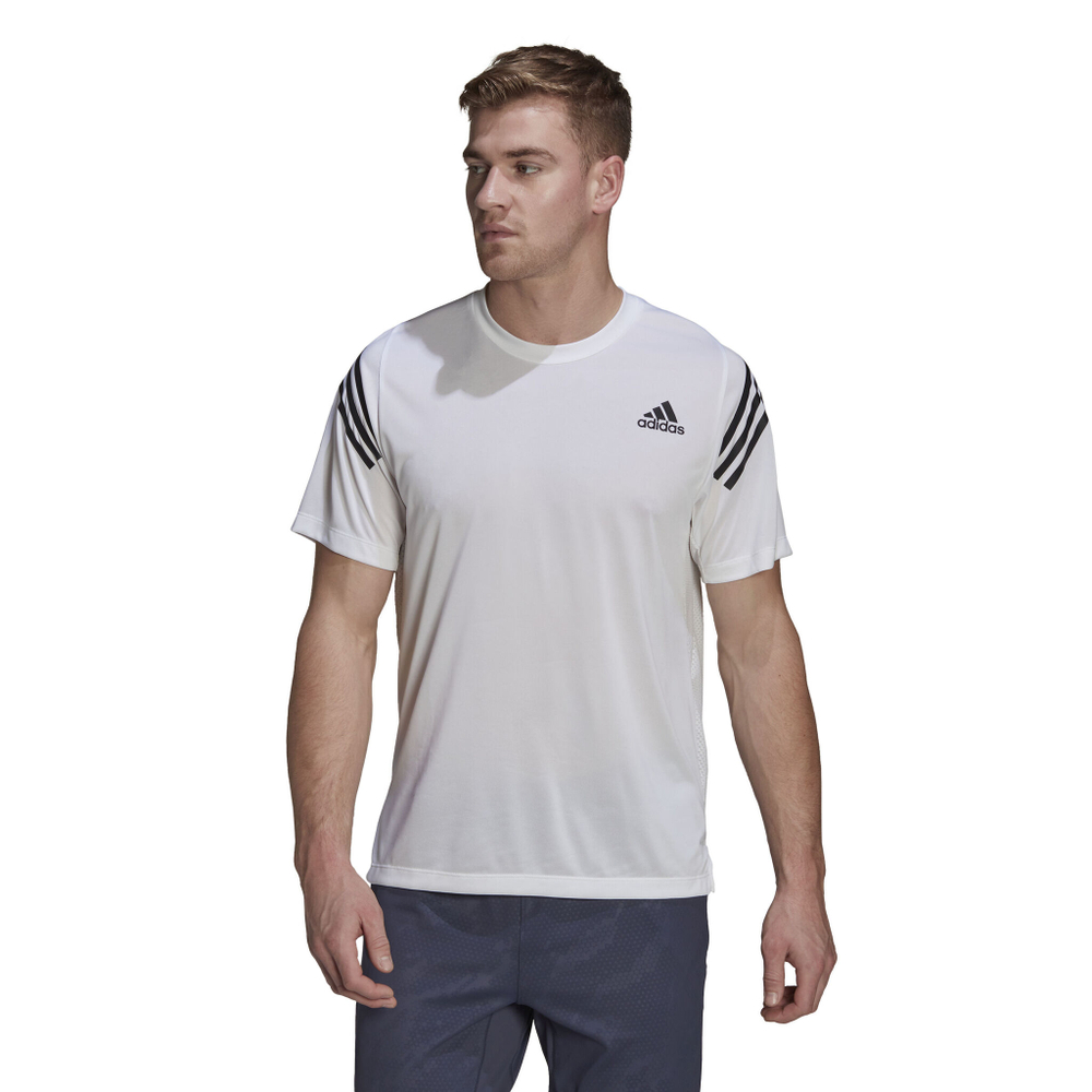 Мужское теннисное поло adidas Icons T-Shirt Men - White