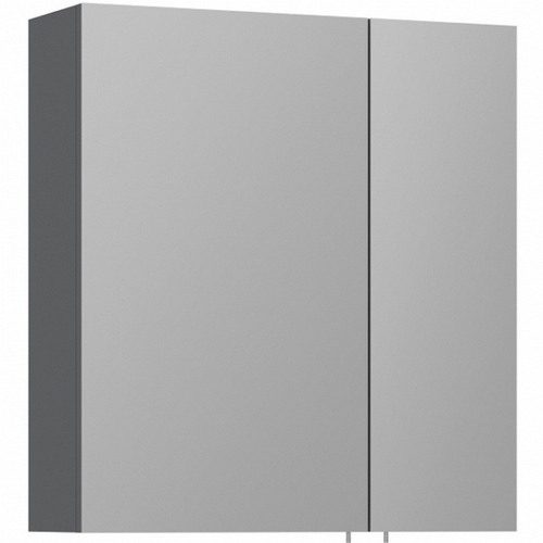 Зеркальный шкаф Orka Likya 60 3006917 с подсветкой Антрацит матовый