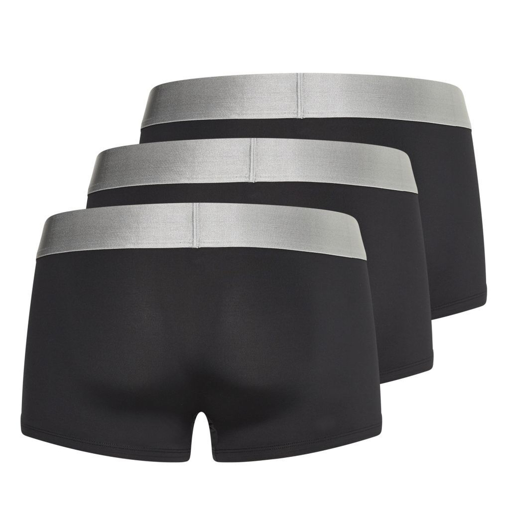 Мужские боксеры спортивные Calvin Klein Low Rise Trunk 3P - black