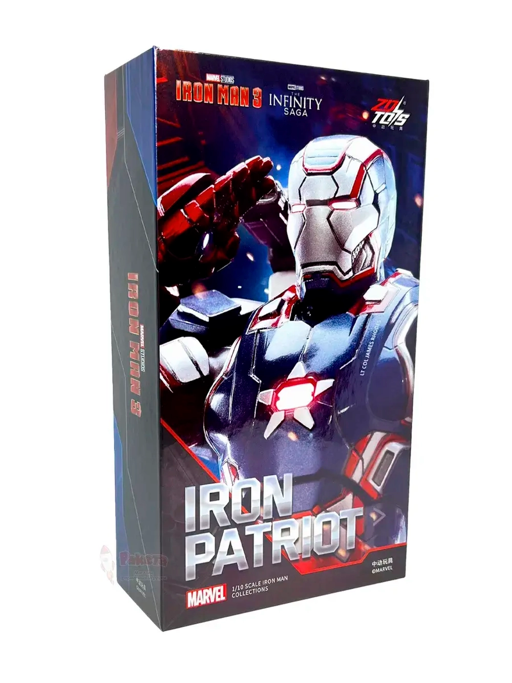 Фигурка Железный человек Iron Patriot Марвел ZD Toys 1906-52