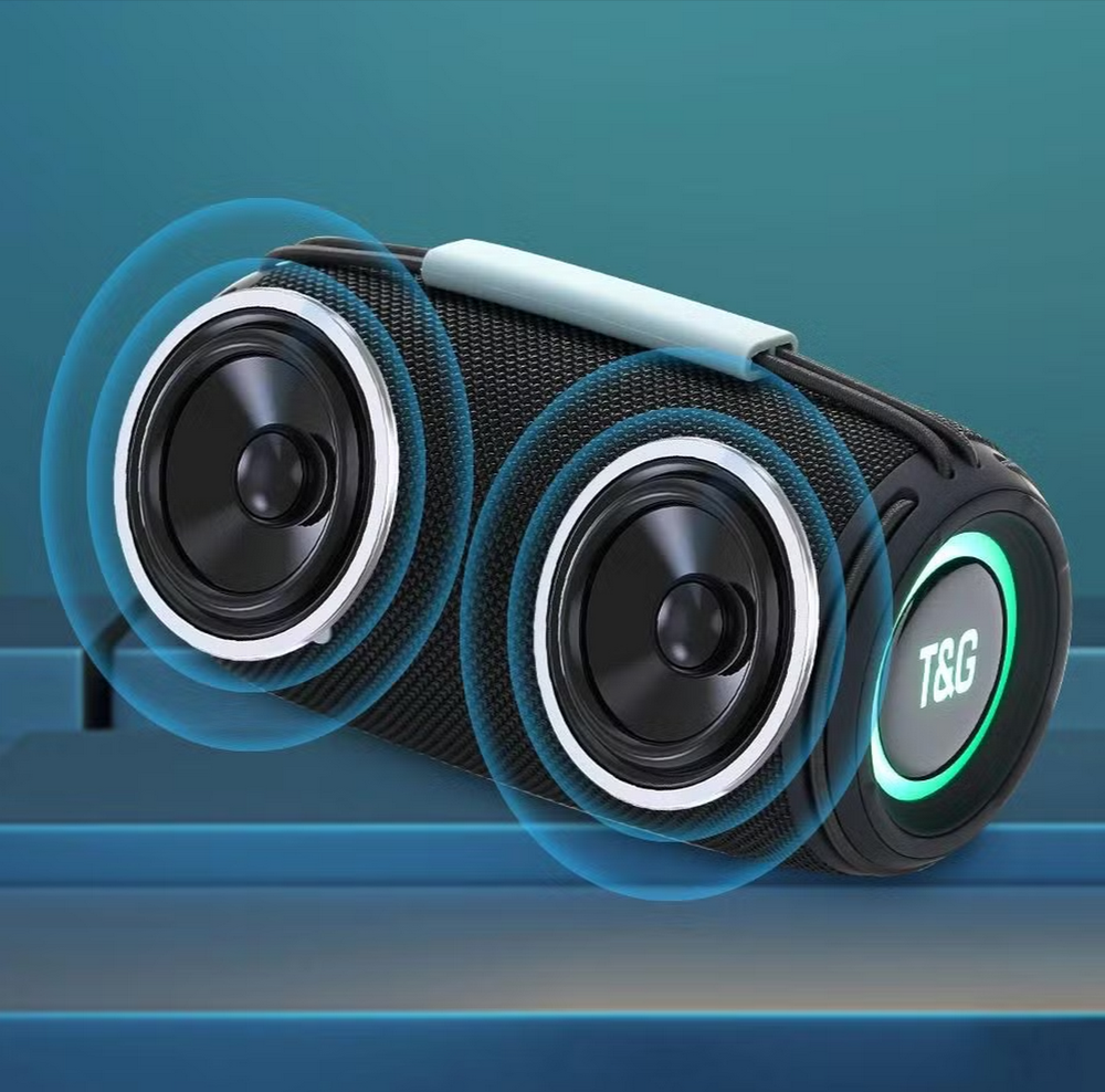 Беспроводная колонка TG-657 (16W/TF/USB/FM) RGB Light