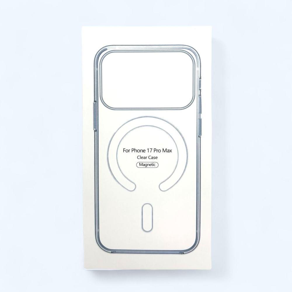 Прозрачный чехол MagSafe Clear Case без анимации для iPhone 17 PRO MAX