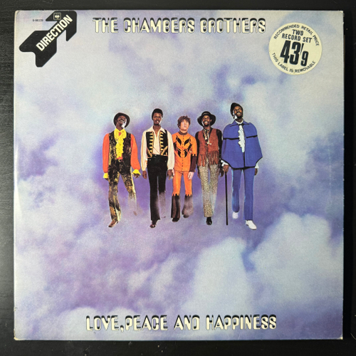 The Chambers Brothers ‎– Love,Peace And Happiness / Live At Bill Graham's Fillmore East 2LP (Англия 1970г.)