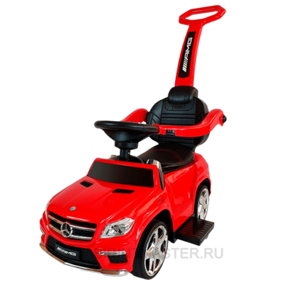 Детский толокар/каталка "MERCEDES-BENZ GL63",красный