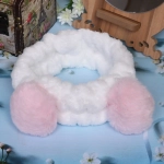 Повязка на голову «Кокетка - Шарики», цвет розовый, голубой, серый и пудровый, 20*6см (упаковка белый ZIP пакет)