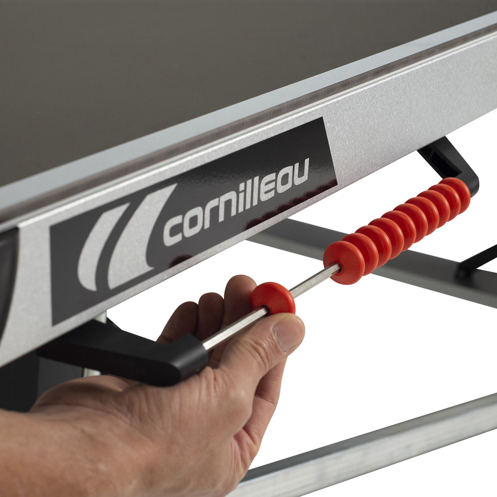 Теннисный стол всепогодный Cornilleau 600X Crossover Outdoor (черный)