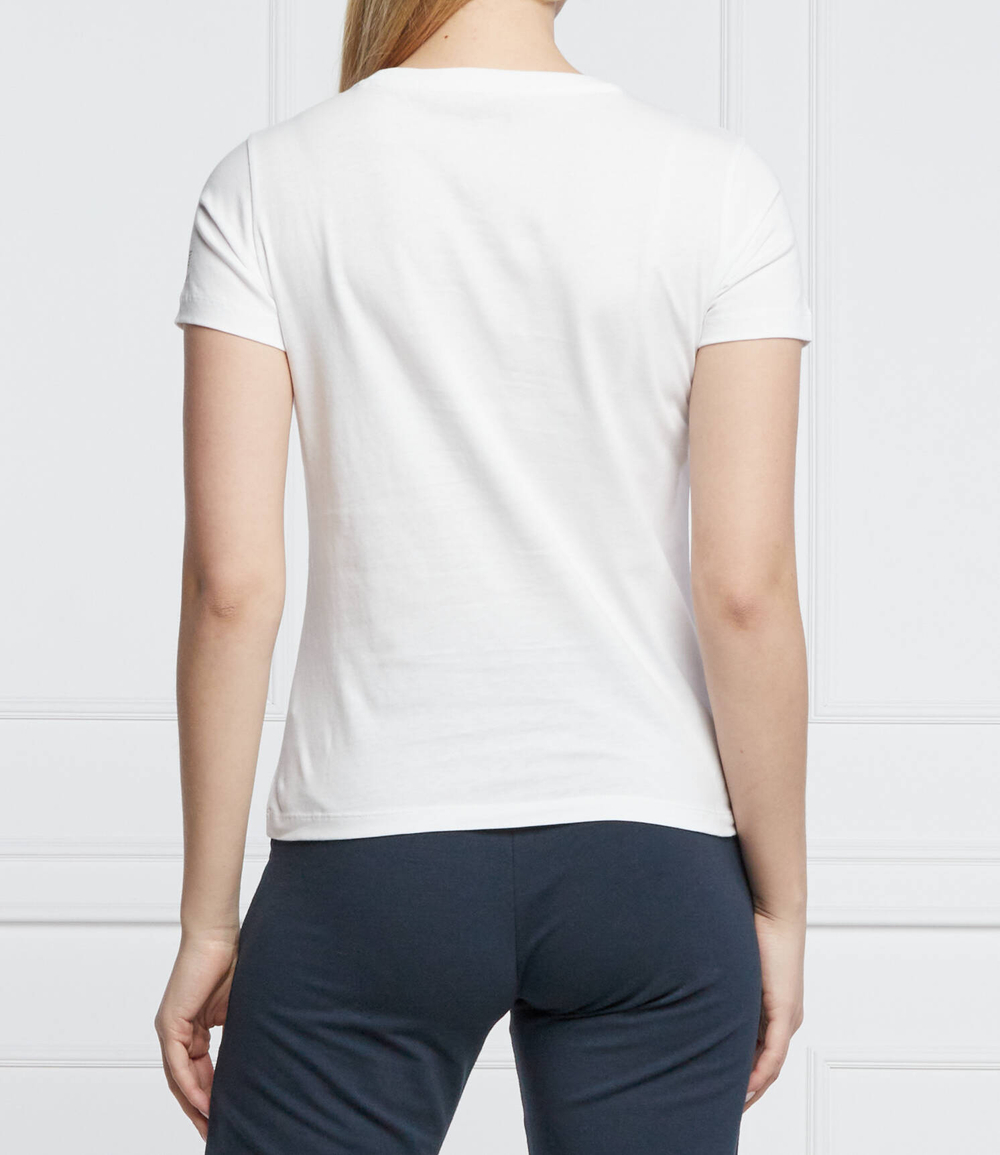 футболка EA7 - белый(3LTT12 TJFJZ)