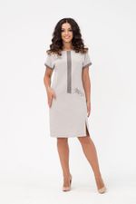 Платье Ида (46-56) Serenada бежевый (Акция)