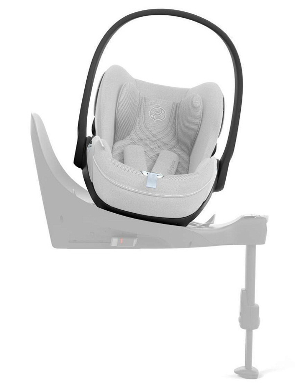 Коляска Cybex Talos S Lux TPE complete Cloud T Platinum White Plus 3 в 1 Seashell Beige с дождевиками
