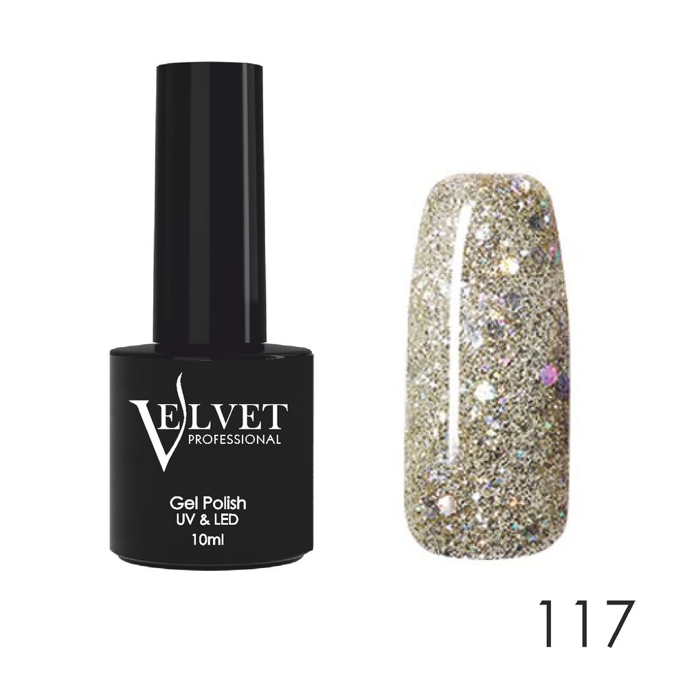 Velvet Гель-лак 117, 10 мл