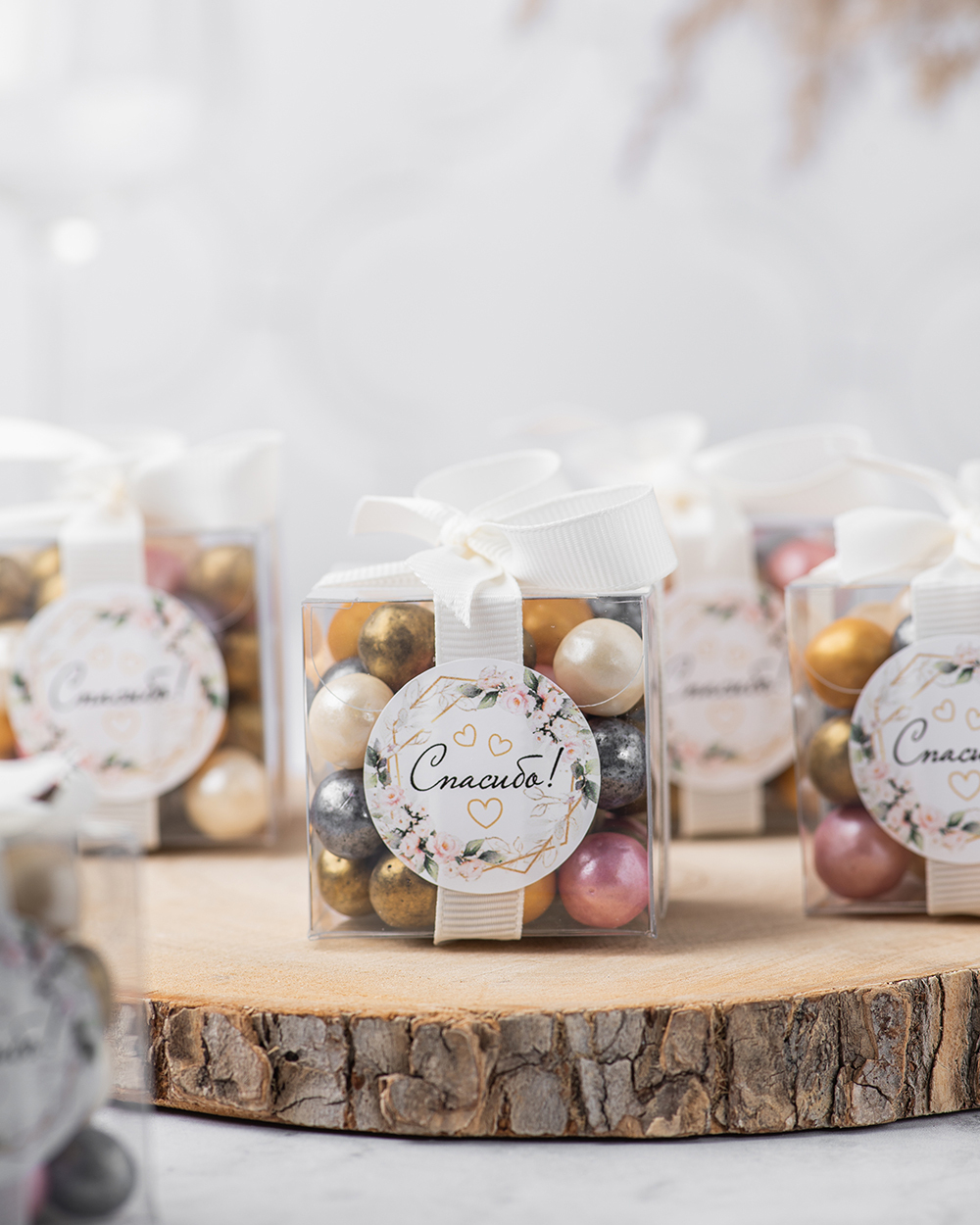 Сладкие подарки гостям на свадьбу