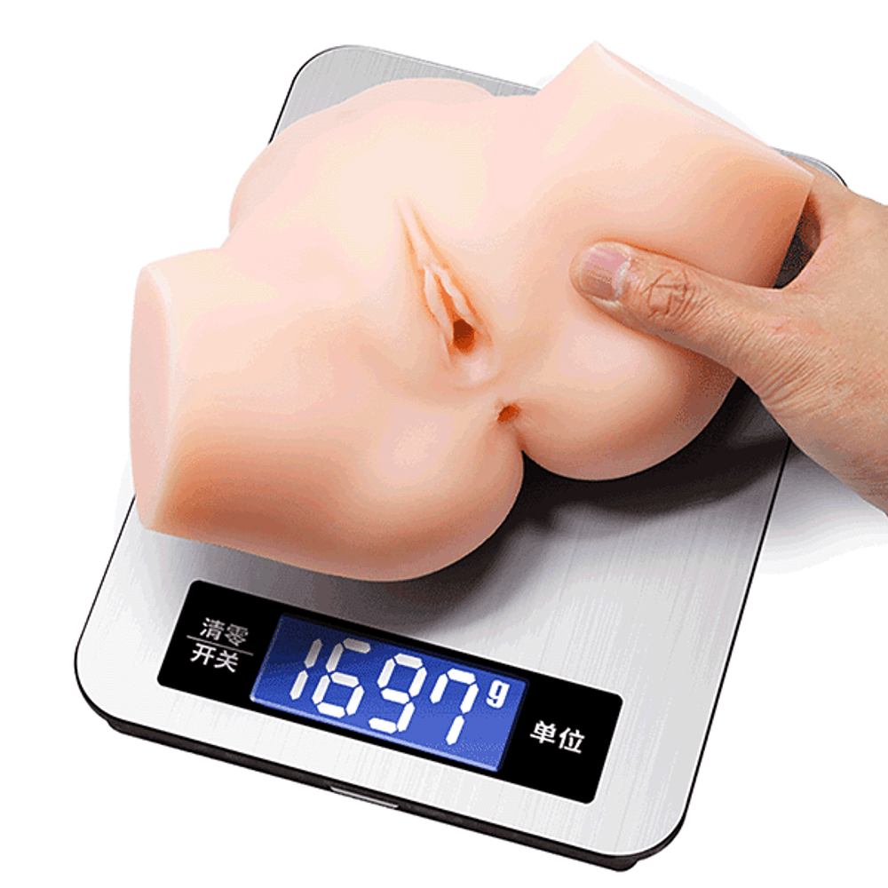 Вибромастурбатор мини-полуторс 20х17,5х11см (вагина и анус) Baile Crazy Bull Veronica Realistic BM-00900T72ZK