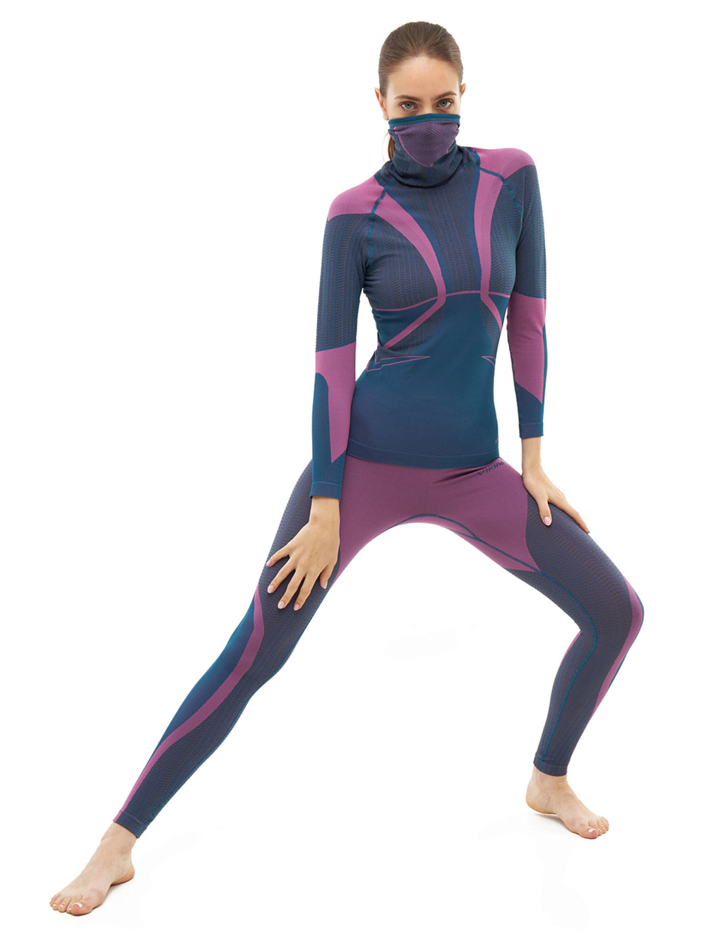 Комплект термобелья VIKING Fusion Lady Set Turquise/Fuchsia (US:L)