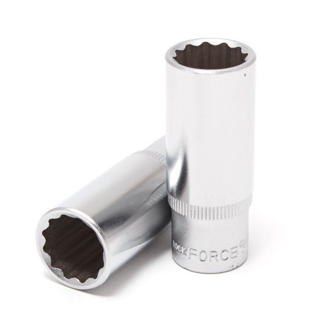 Головка глубокая 1/4'', 12мм (12гр) RockForce##Rock FORCE RF-5295012