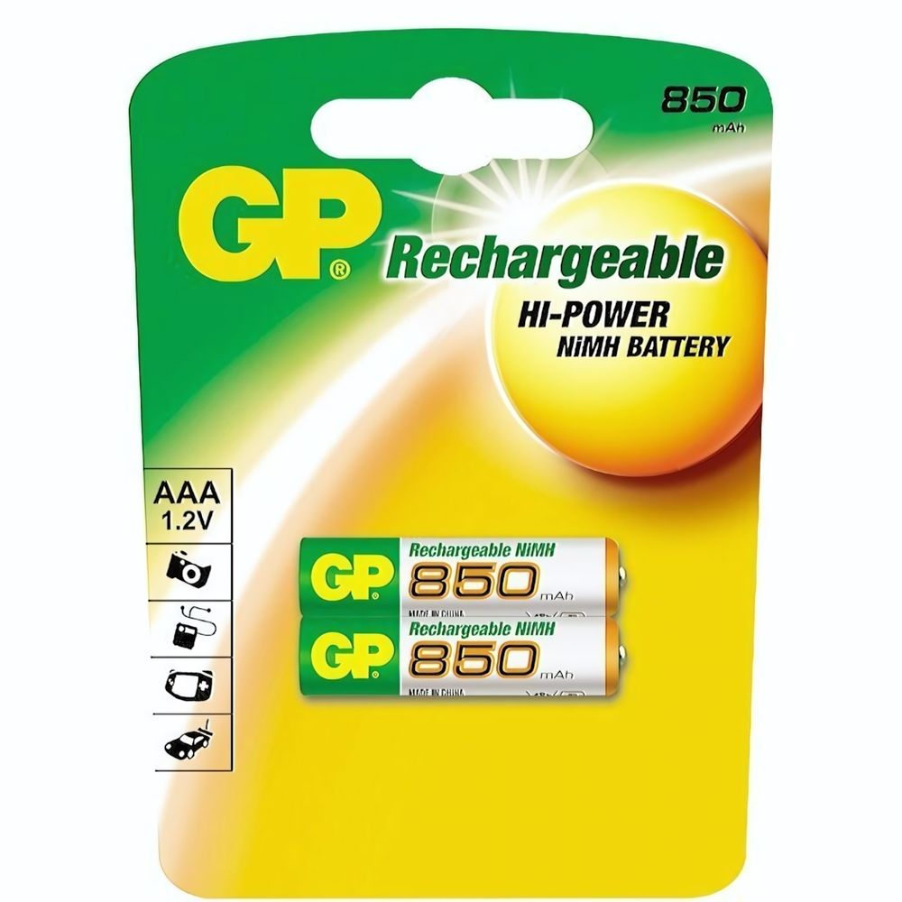 Аккумулятор GP R03 850 mAh BL/2 (комплект 2 шт)