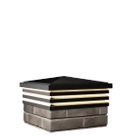 Колпак для забора BONA классический на 1,5 кирпича c подсветкой