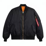 Бомбер Alpha Industries MA-1 Black (Черный)