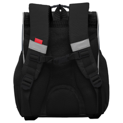 Ранец GRIZZLY анатомическая спинка, с мешком для обуви, для мальчиков, BALL, 33х25х13 см, RAm-485-5/1