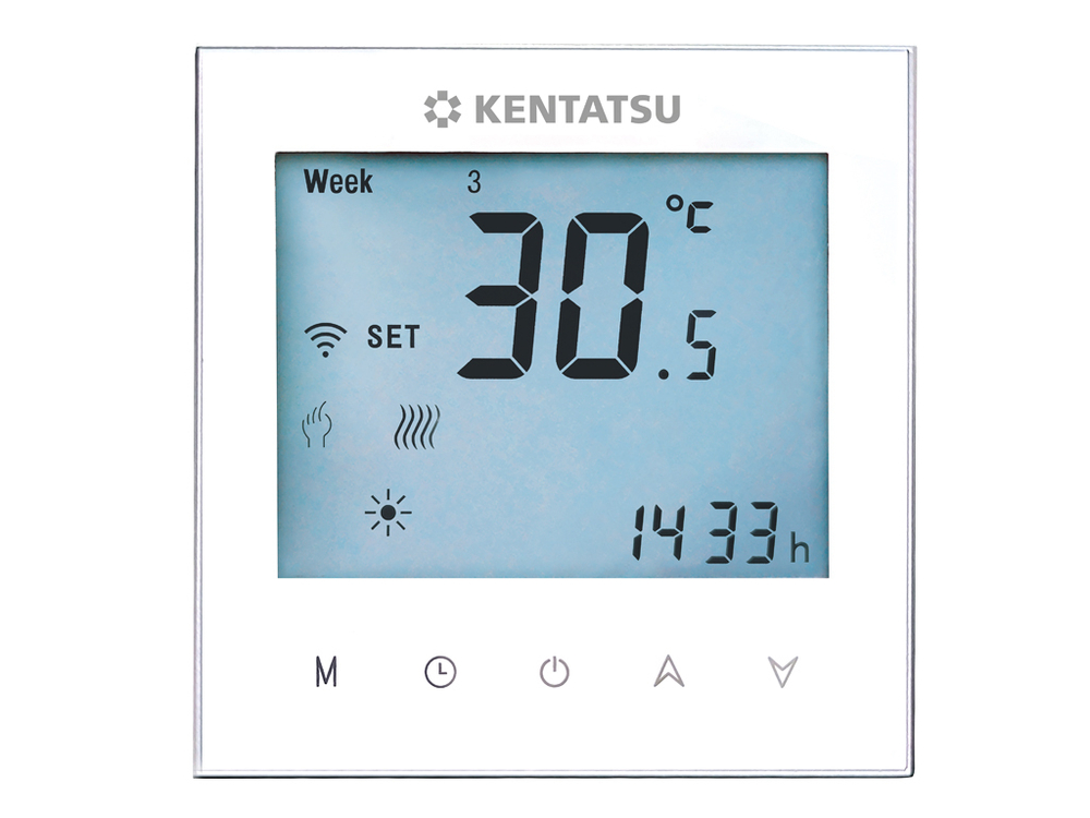 Термостат Kentatsu KCW-01GC для управления котлом отопления по Wi-Fi