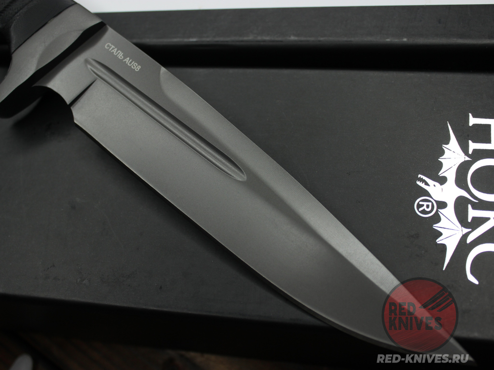 Полевой нож НОКС Ягуар М (AUS8) 602-780421 c клинком из стали AUS-8, рукоять G10