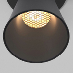 Встраиваемый светильник Elektrostandard Bell 25097/LED 8W 3000K черный