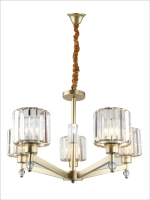 Потолочная люстра E27х5х60Вт золото