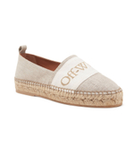 Эспадрильи OFF-WHITE - бежевый(OWIB014S 24FAB001)