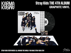 Винил Stray Kids - KARMA (GRAPHITE VINYL) (STRAY KIDS SHOP EXCLUSIVE)