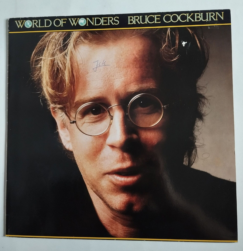 Винтажная виниловая пластинка LP Bruce Cockburn World Of Wonders (Germany 1986)